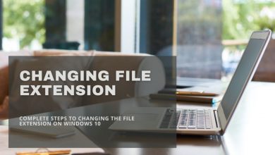 Changing File Extension in Windows 10 Correctly