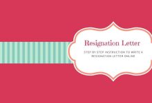 Step by Step Instruction to Write a Resignation Letter Online