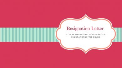 Step by Step Instruction to Write a Resignation Letter Online