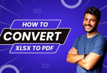 How To Convert XLSX To PDF Online