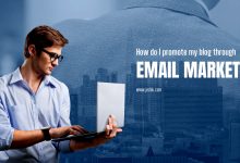 How do I promote my blog through email marketing?