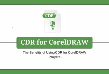 The Benefits of Using CDR for CorelDRAW Projects