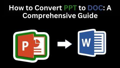 How to Convert PPT to DOC: A Comprehensive Guide