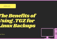 The Benefits of Using .TGZ for Linux Backups