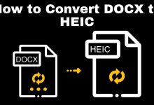 How to Convert DOCX to HEIC