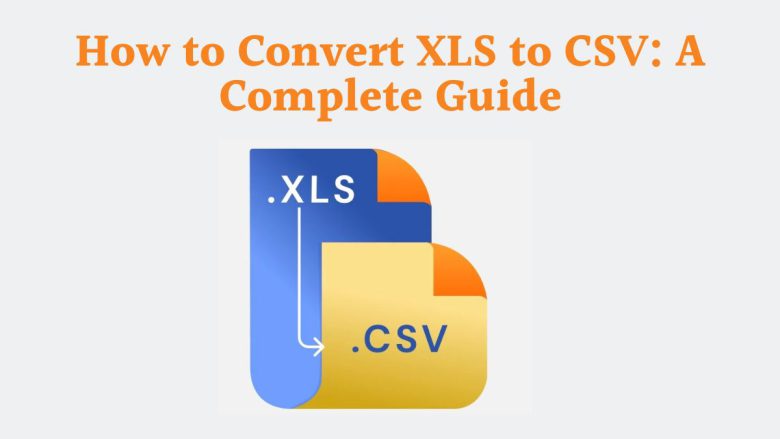 How to Convert XLS to CSV: A Complete Guide