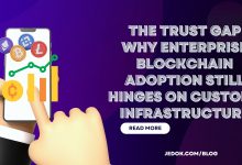 The Trust Gap: Why Enterprise Blockchain Adoption Still Hinges on Custody Infrastructure-jedok.com