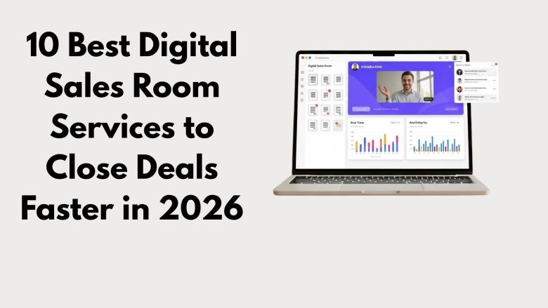 Sales automation dashboard with digital sales room tools for B2B deal management