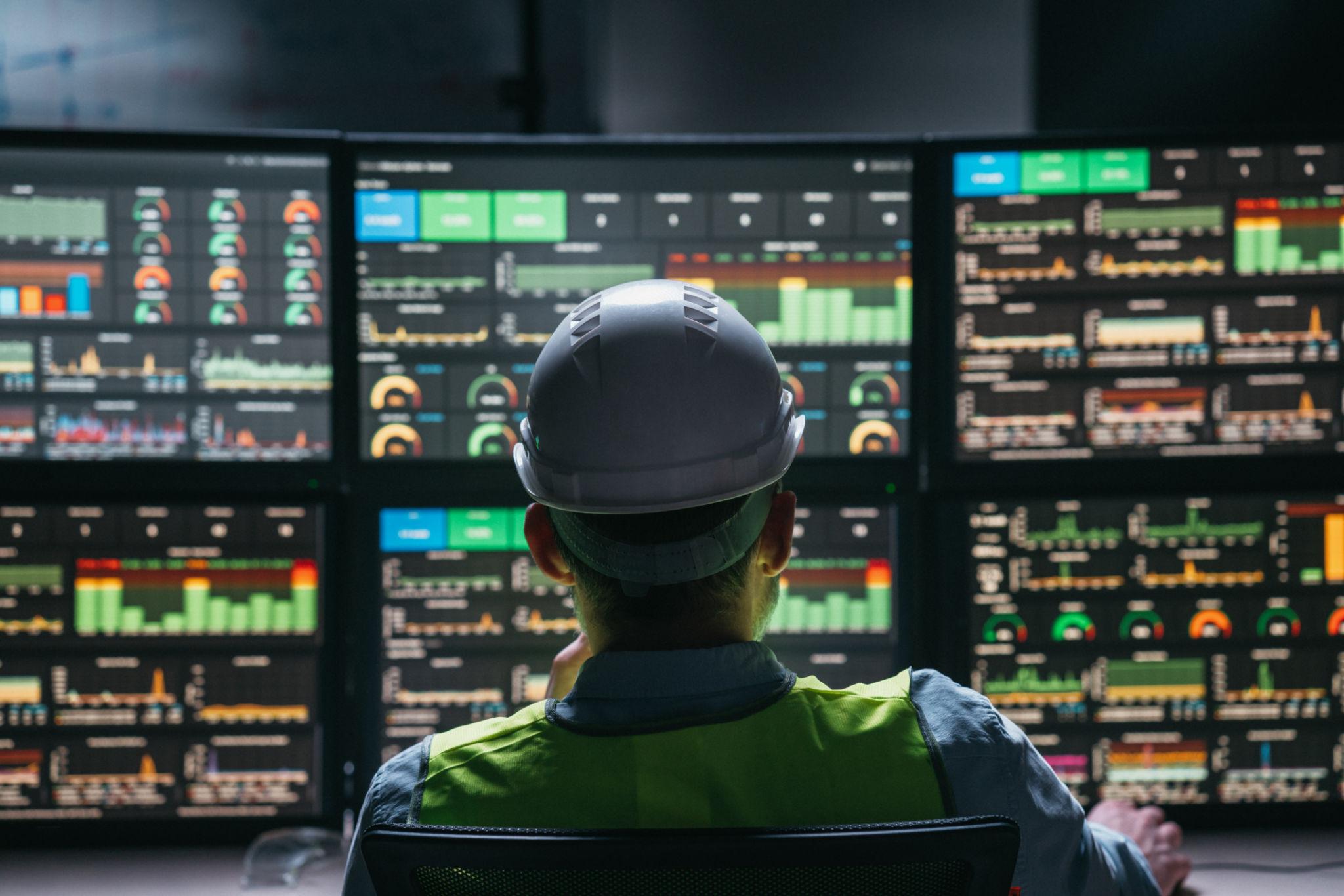 SCADA system integration dashboard monitoring industrial automation processes