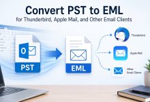 Convert PST to EML for Thunderbird, Apple Mail, and other email clients