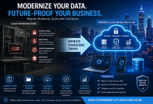 Legacy data infrastructure being migrated to secure and scalable cloud infrastructure